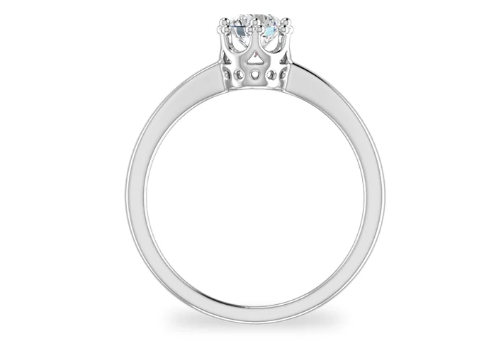 Women's Diamond Ring GR401 - front view
