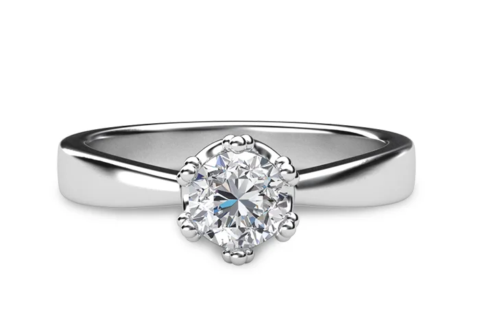 Women's Diamond Ring GR401 - top view