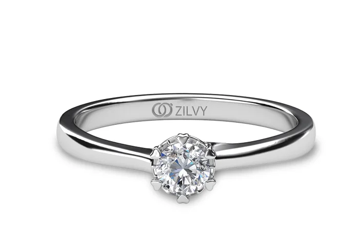 Women's Diamond Ring GR405 - top view