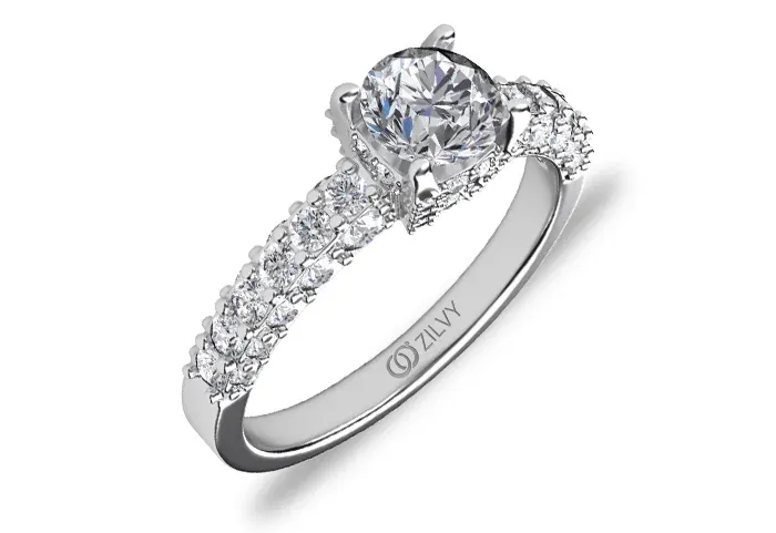 แหวนเพชร Soleil Pavé