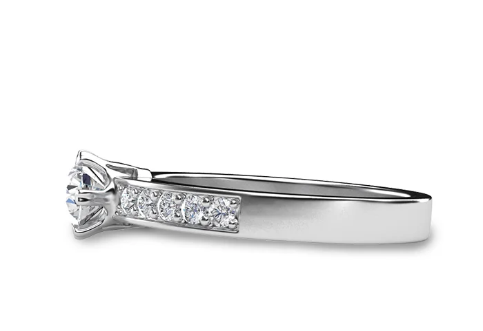 Women's Diamond Ring GR411 - side view