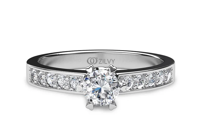 Women's Diamond Ring GR411 - top view