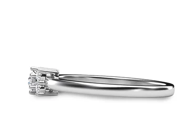 แหวนเพชรผู้หญิง รุ่น GR417 - มุมข้าง