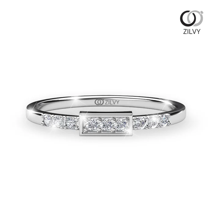 Women's Diamond Ring GR418 - top view