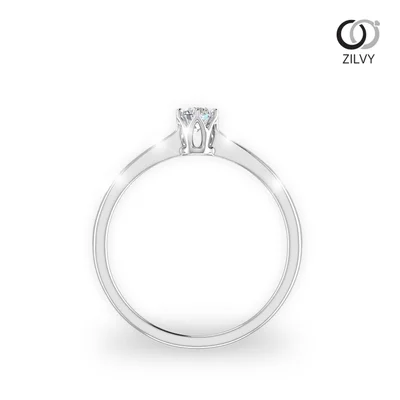 แหวนเพชรผู้หญิง รุ่น GR420 - มุมหน้า