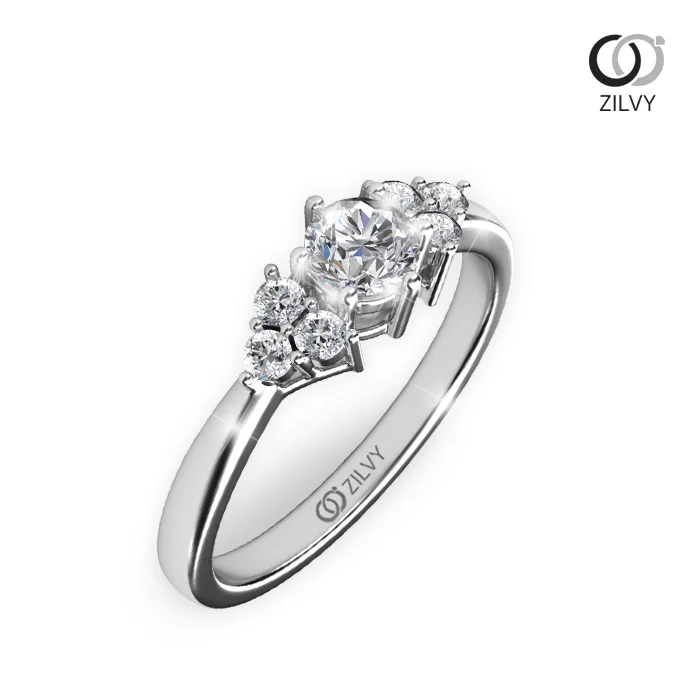 Women's Diamond Ring GR421 - perspective view