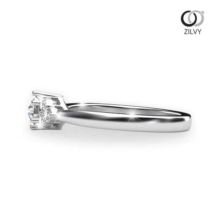 Women's Diamond Ring GR421 - side view