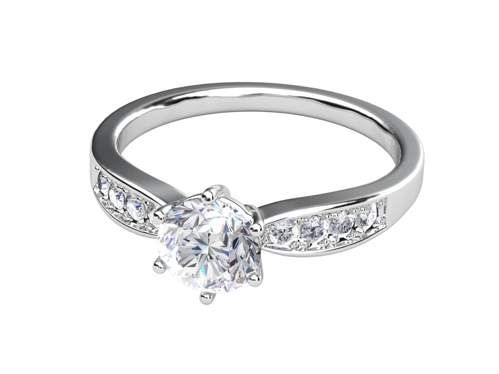 แหวนเพชร Ember Duo