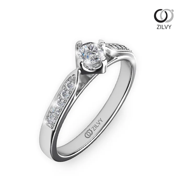 Women's Diamond Ring GR428 - perspective view