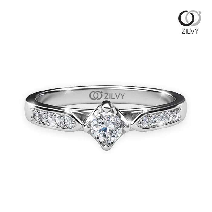 Women's Diamond Ring GR428 - top view