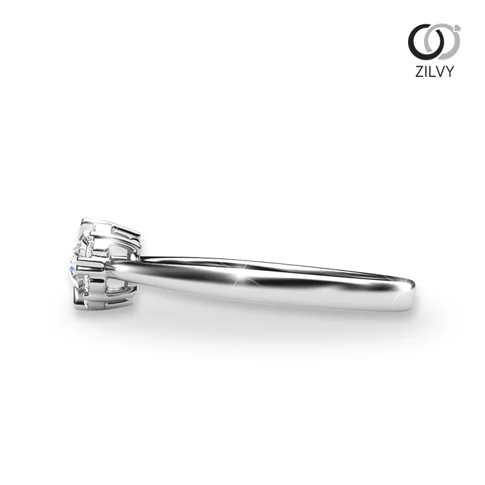 Women's Diamond Ring GR431 - side view