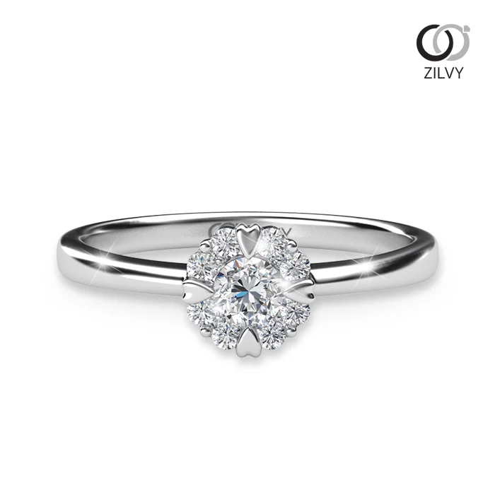 Women's Diamond Ring GR431 - top view