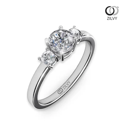 แหวนเพชรผู้หญิง รุ่น GR432 - มุมเปอร์สเปกทีฟ