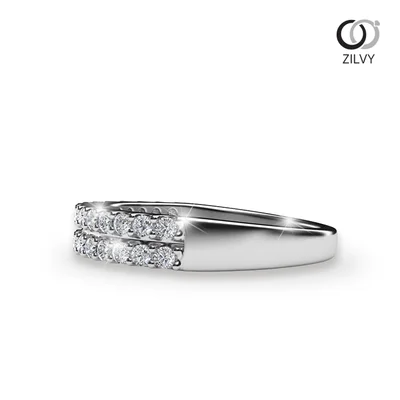 แหวนเพชรผู้หญิง รุ่น GR459 - มุมข้าง