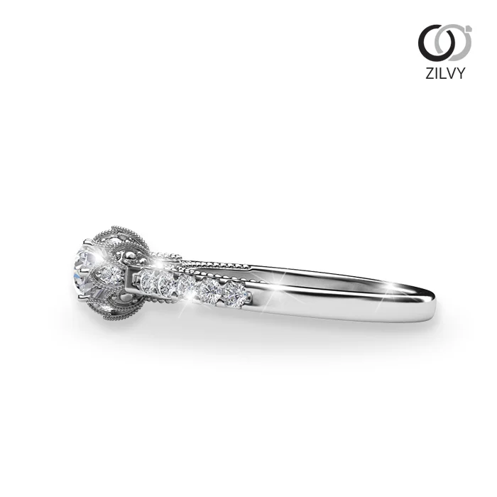 Women's Diamond Ring GR462 - side view