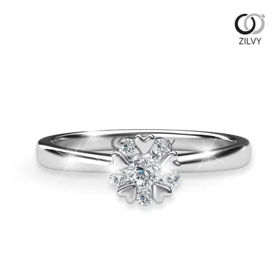 แหวนเพชรผู้หญิง รุ่น GR464 - มุมบน