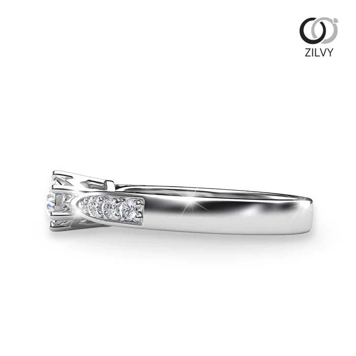 Women's Diamond Ring GR467 - side view