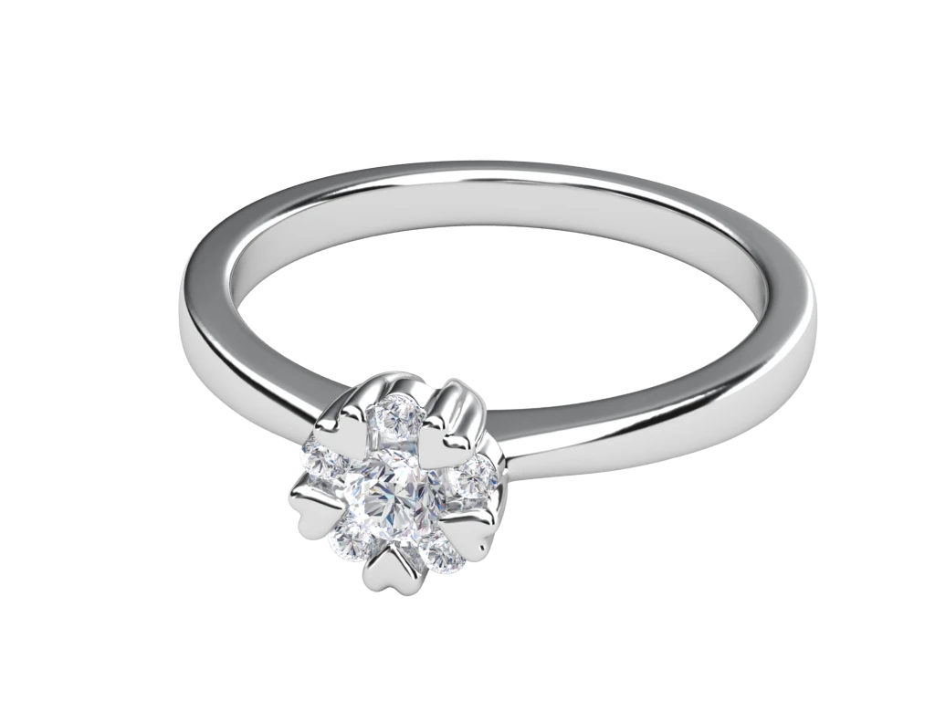 แหวนเพชร Winona Cluster