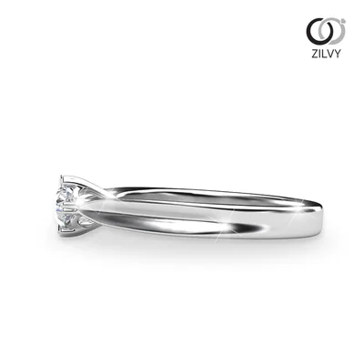 แหวนเพชรผู้หญิง รุ่น GR483 - มุมข้าง