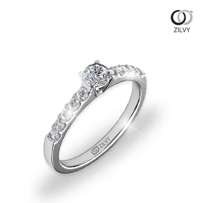 แหวนเพชรผู้หญิง รุ่น GR485 - ภาพเต็ม