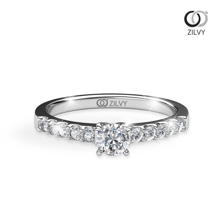 Women's Diamond Ring GR485 - top view