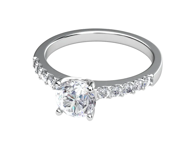 แหวนเพชร Dahlia Pavé