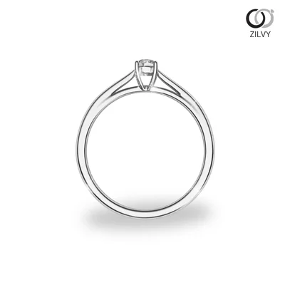 แหวนเพชรผู้หญิง รุ่น GR500 - มุมหน้า