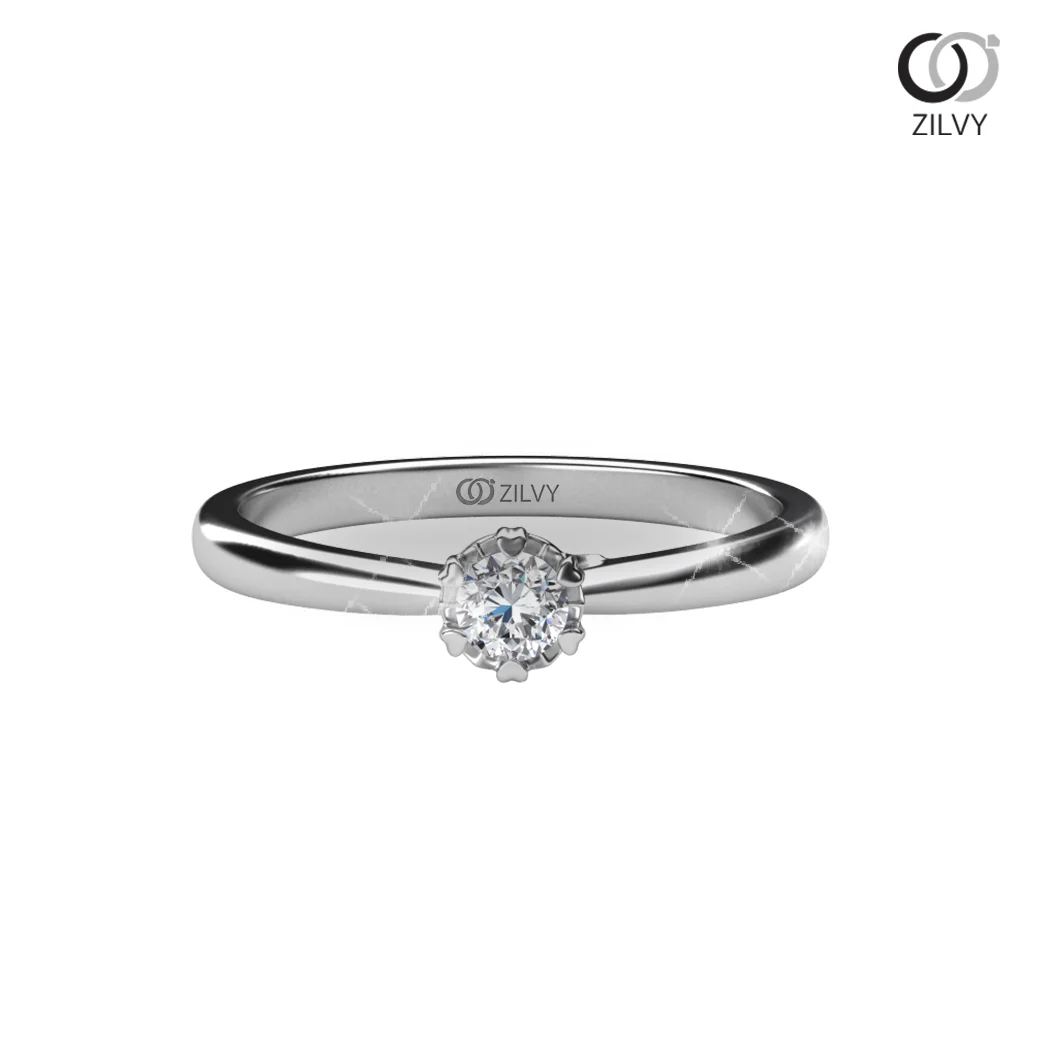 Women's Diamond Ring GR504 - top view