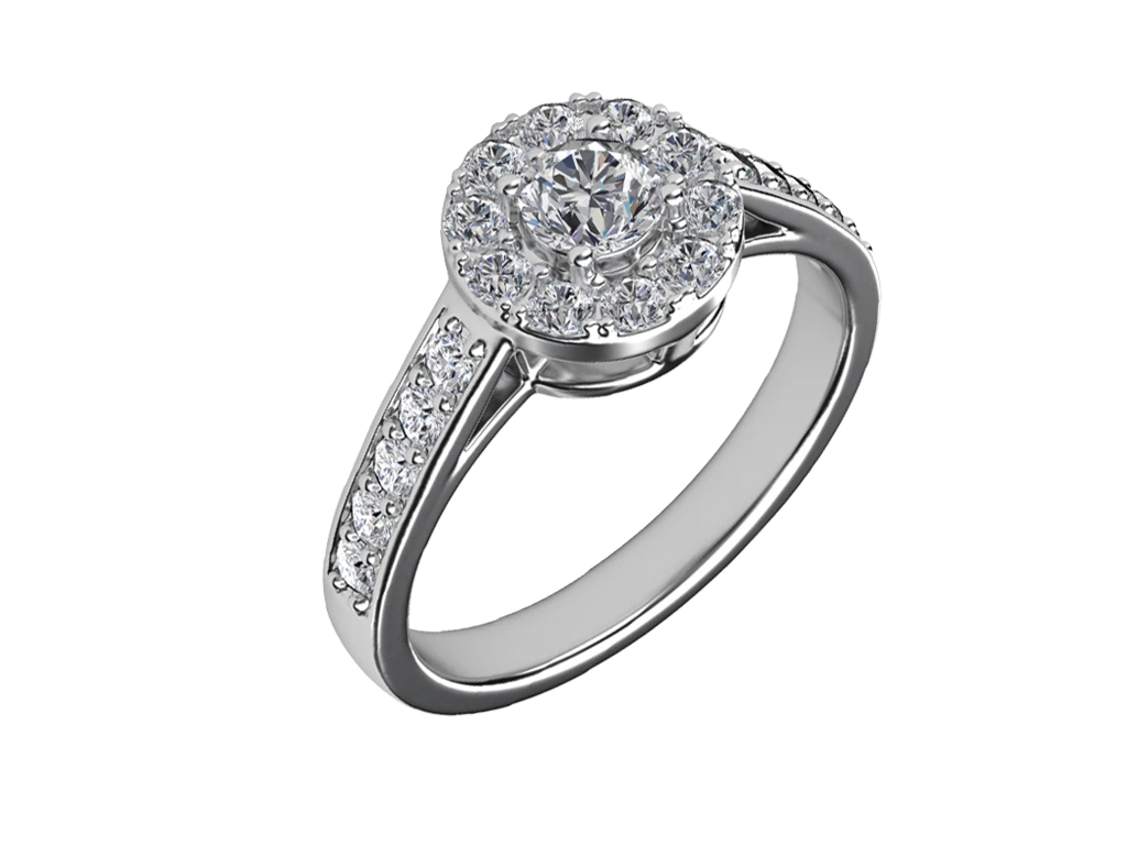 แหวนเพชร Maren Halo