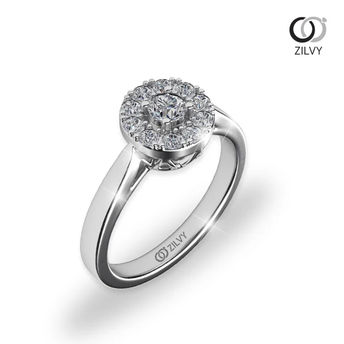 Women's Diamond Ring GR523 - perspective view
