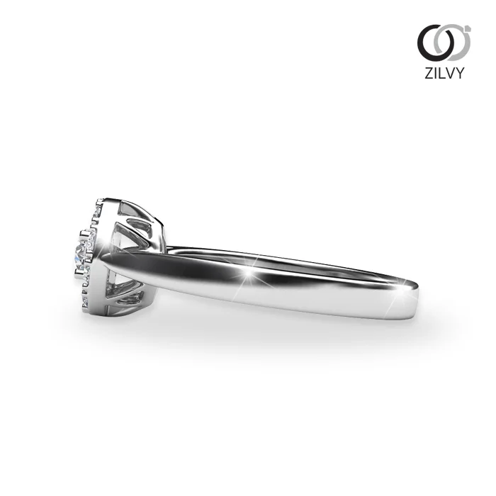 Women's Diamond Ring GR523 - side view