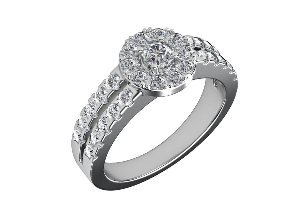 แหวนเพชร Paloma Halo