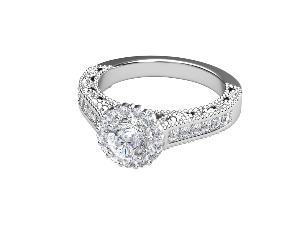 แหวนเพชร Vera Halo