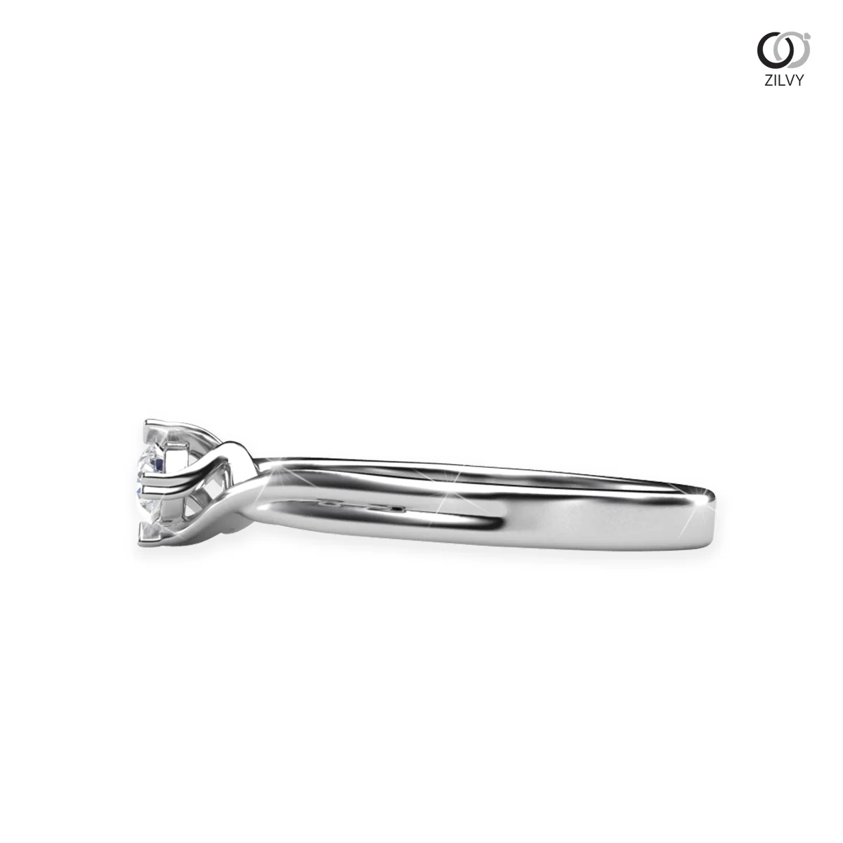 Women's Diamond Ring GR594 - side view