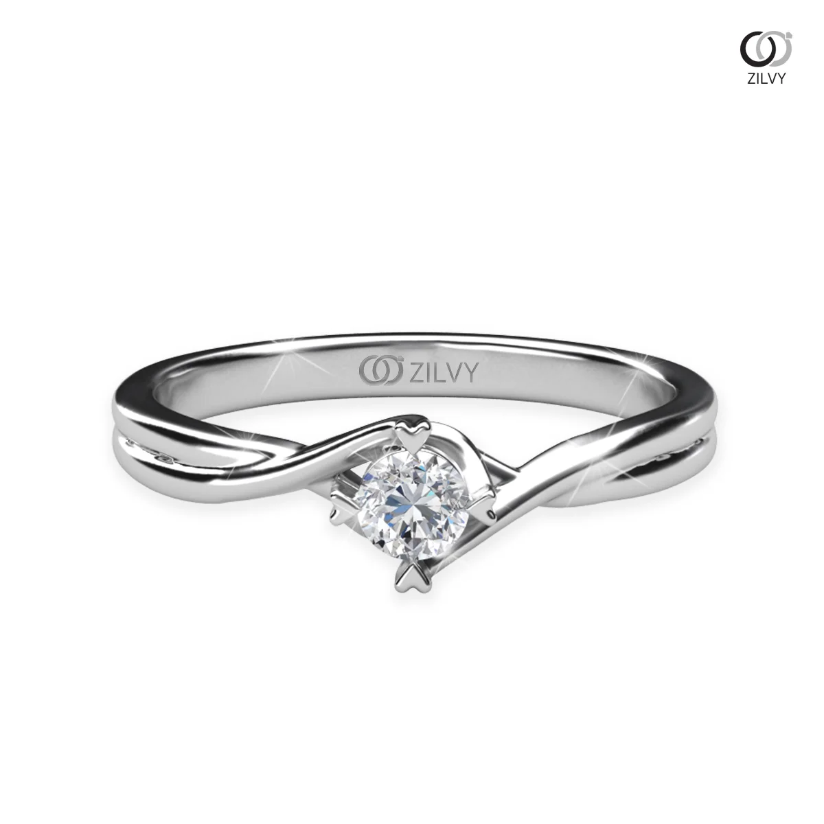 Women's Diamond Ring GR594 - top view