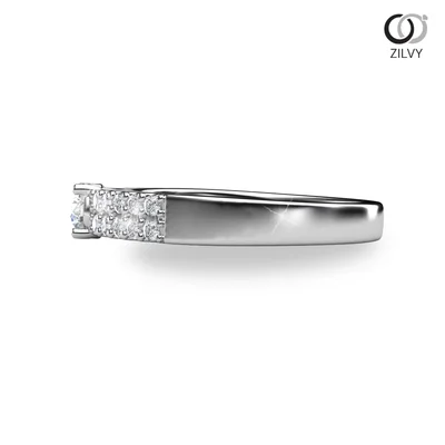 Women's Diamond Ring GR605 - side view