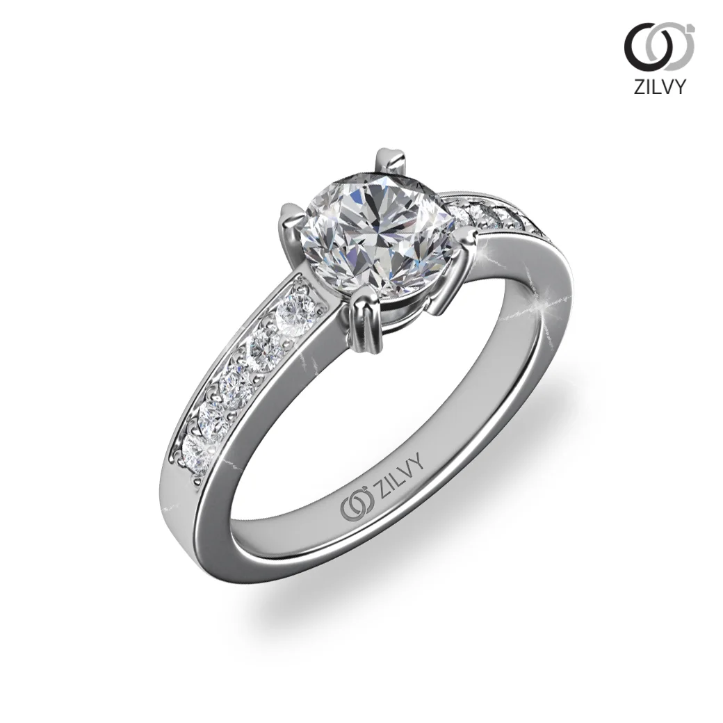 แหวนเพชร Fleur Duo