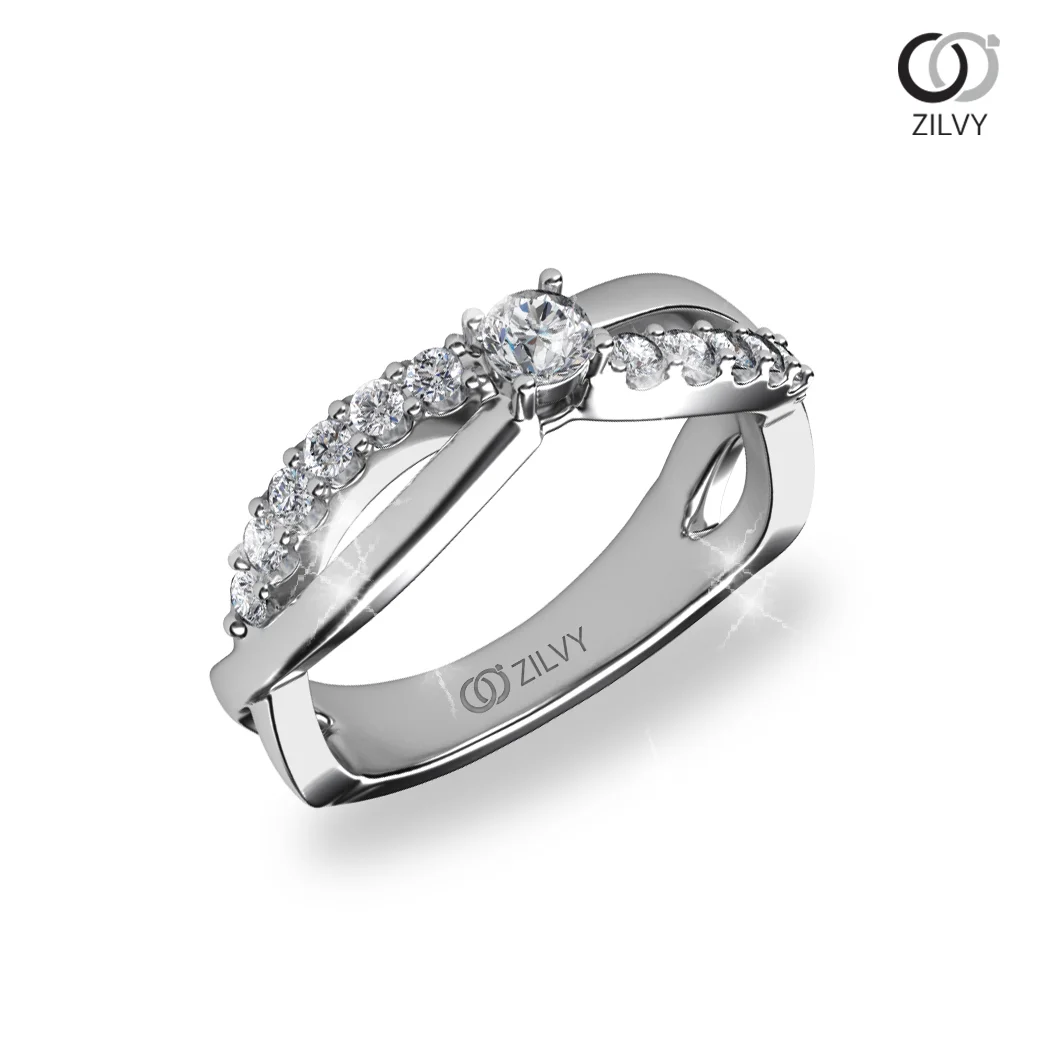 แหวนเพชร Iris Duo