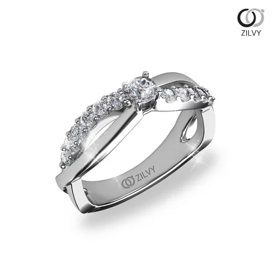 แหวนเพชรผู้หญิง รุ่น GR609 - ภาพเต็ม