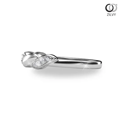 แหวนเพชรผู้หญิง รุ่น GR610 - มุมข้าง