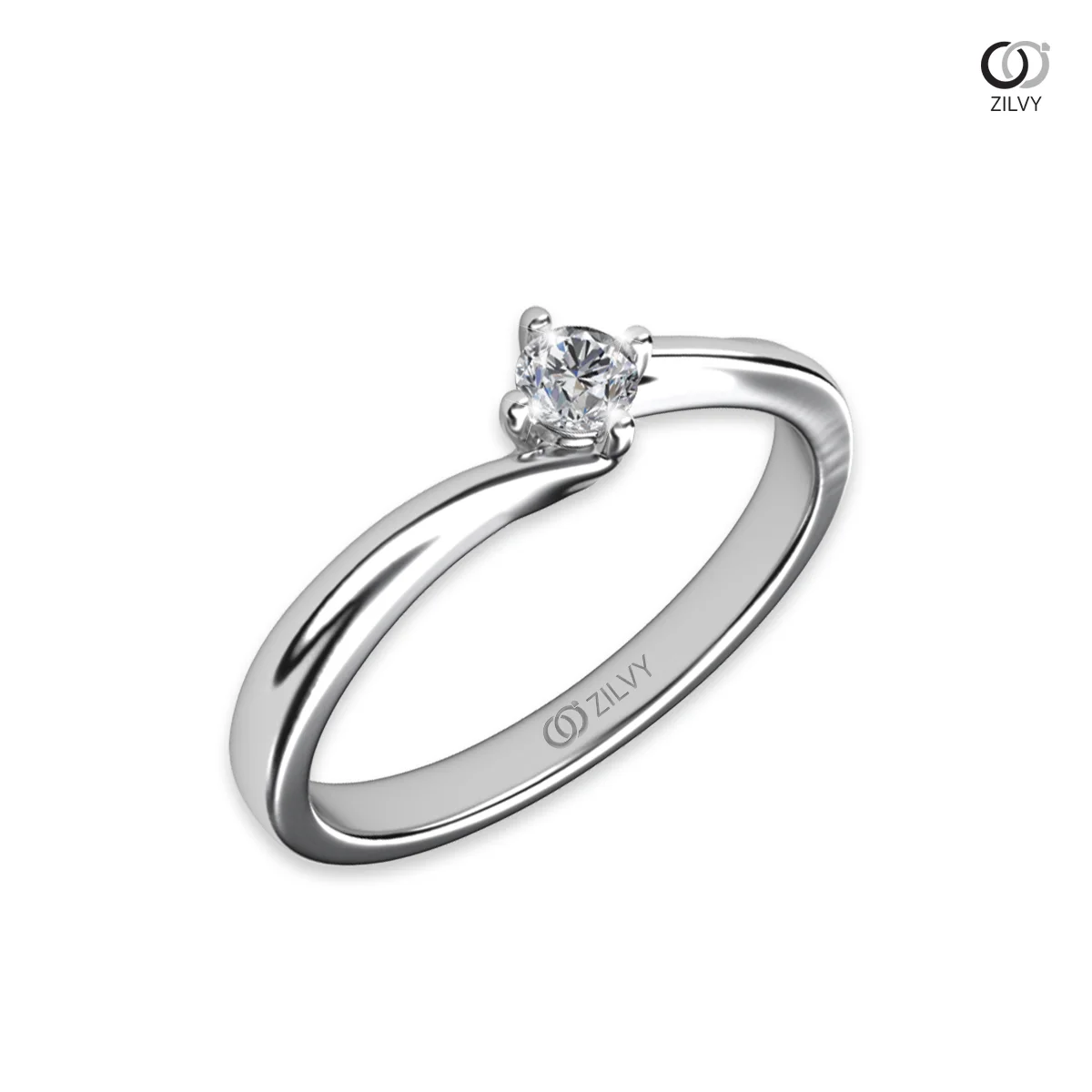 Women's Diamond Ring GR621 - perspective view