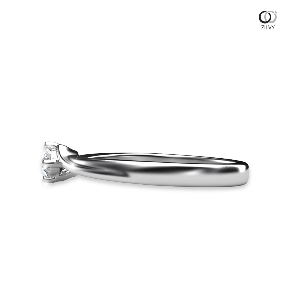 Women's Diamond Ring GR621 - side view