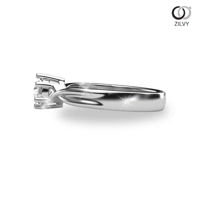 แหวนเพชรผู้หญิง รุ่น GR623 - มุมข้าง