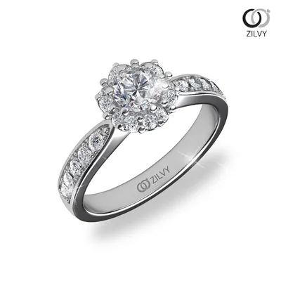 แหวนเพชรผู้หญิง รุ่น GR627 - ภาพเต็ม