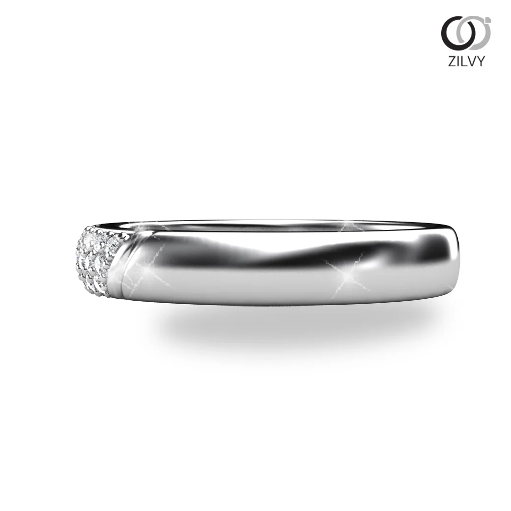 Women's Diamond Ring GR633 - side view