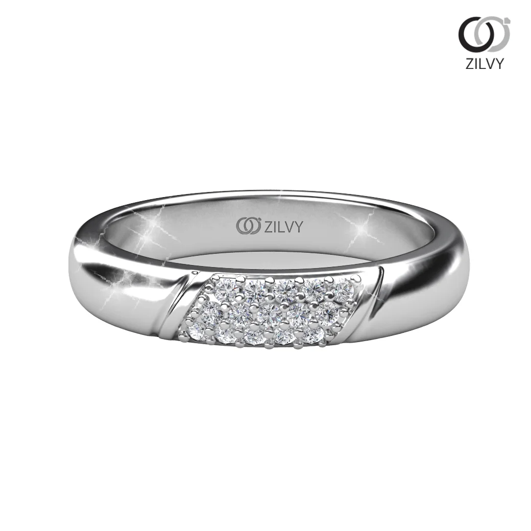 Women's Diamond Ring GR633 - top view