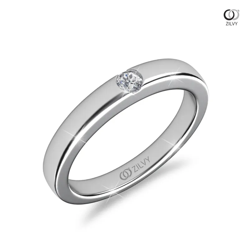 แหวนเพชร Magnolia Bezel