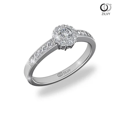 แหวนเพชรผู้หญิง รุ่น GR638 - ภาพเต็ม