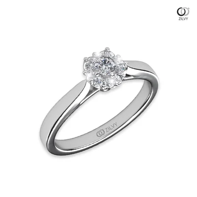 แหวนเพชรผู้หญิง รุ่น GR650 - ภาพเต็ม