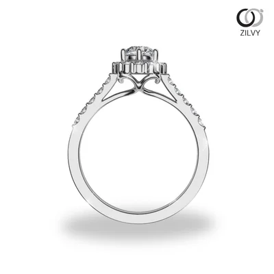 Women's Diamond Ring GR652 - front view